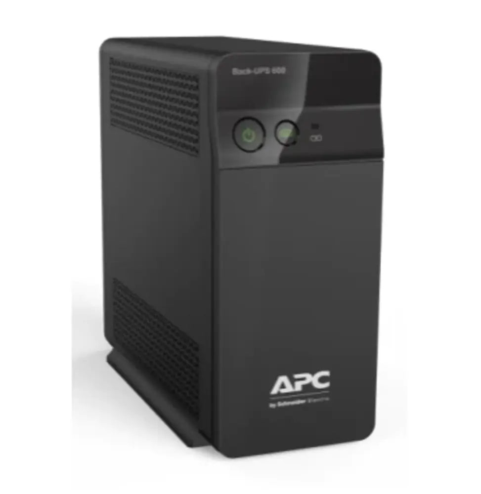 APC Back-UPS BX600C-IN | 600VA | 360W | UPS System | Power Backup | Protection for Home Office | Desktop PC | Home Electronics | 2 Years Warranty