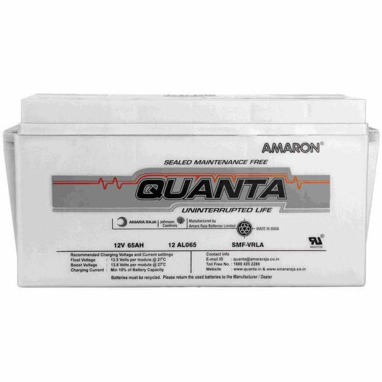 AMARON Quanta SMF Battery 65AH/12V  | 12AL065